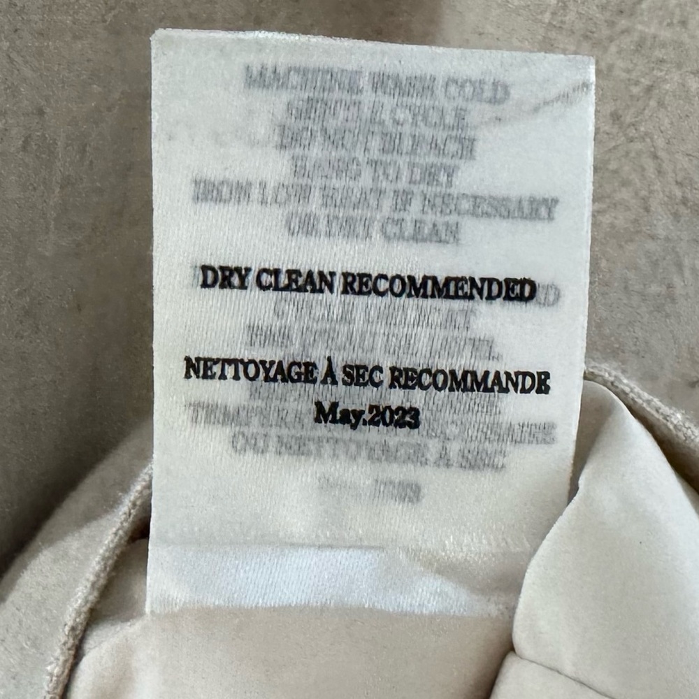 Z Supply Chateau Linen Blazer Med Beige Marled Textured Minimalist Classic Chic - Picture 12 of 14
